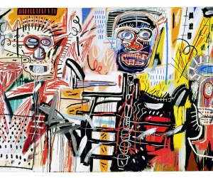 Jean-Michel Basquiat, Three Figures