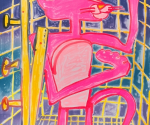 Katherine Bernhardt, Shower Power, 2023