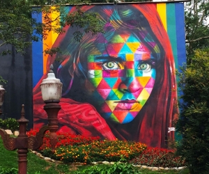 Eduardo Kobra, Afghan Girl, 2016