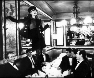Arthur Elgort, Kate Moss, Cafe Lipp