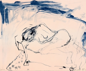 Tracey Emin, Curled Up, 2022