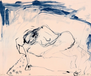 Tracey Emin, Curled Up, 2022 Tracey Emin, Curled Up, 2022