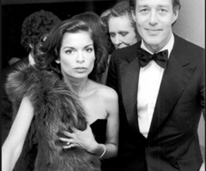 Ron Galella, Bianca Jagger and Halston