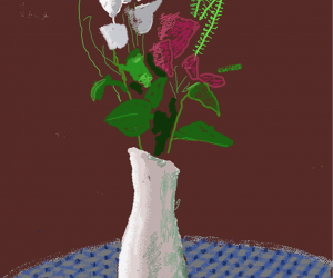 David Hockney, 30th January 2021, The First One, 2021