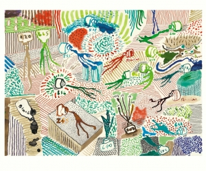 David Hockney, Spilt Ink, 2019-2020 David Hockney, Spilt Ink, 2019-2020