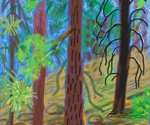 David Hockney, Untitled No. 6, from the Yosemite Suite, 2010 David Hockney, Untitled No. 6, from the Yosemite Suite, 2010