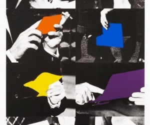 John Baldessari, Two Unfinished Letters, 1996 John Baldessari, Two Unfinished Letters, 1996
