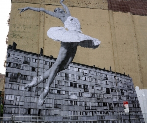 JR, Les Bosquet, 2015