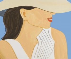 Alex Katz, Vivian with Hat, 2021
