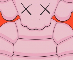 KAWS, What Party (Light Pink), 2020