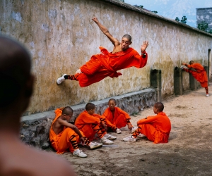 Steve McCurry, Monks, 2018 Steve McCurry, Monks, 2018