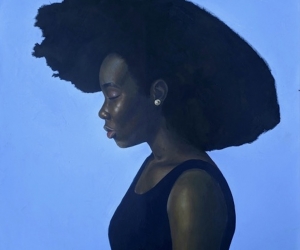 Oluwole Omofemi, Blue World, 2021 Oluwole Omofemi, Blue World, 2021