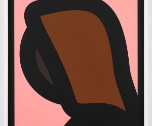Julian Opie, Paper Head I, 2019