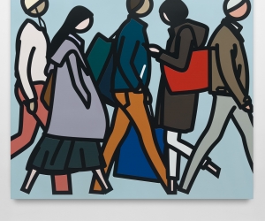 Julian Opie, People Walking
