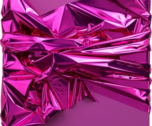 Anselm Reyle, Redpink Foil Anselm Reyle, Redpink Foil