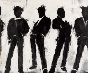 Richard Hambleton, Five Shadow Figures, 2003 Richard Hambleton, Five Shadow Figures, 2003