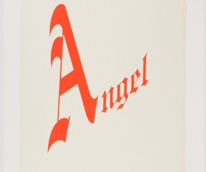Ed Ruscha, Angel, 2014