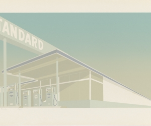 Ed Ruscha, Cheese Mold Standard with Olive, 1969