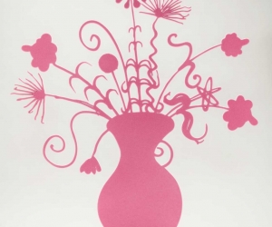 Kenny Scharf, Pink Flores, 2021 Kenny Scharf, Pink Flores, 2021