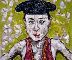 Julian Schnabel, Figure with Plates