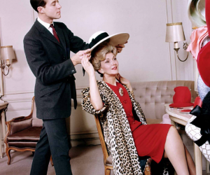 Ormond Gigli, Halston (with Anita Colby) at Bergdorf Goodman, 1962 Ormond Gigli, Halston (with Anita Colby) at Bergdorf Goodman, 1962