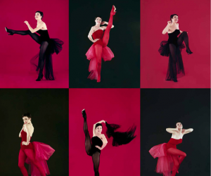 Ormond Gigli, Leslie Caron, for Colliers, 1954