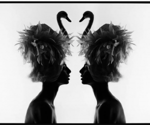 Tyler Shields, The Two Swans, 2022