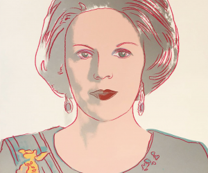Andy Warhol, Queen Beatrix, 1986