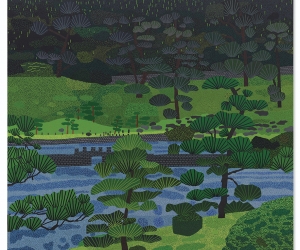 Jonas Wood, Nighthawk, NYC