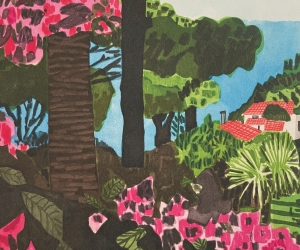 Jonas Wood, Summer, from Four Landscapes, 2020 Jonas Wood, Summer, from Four Landscapes, 2020